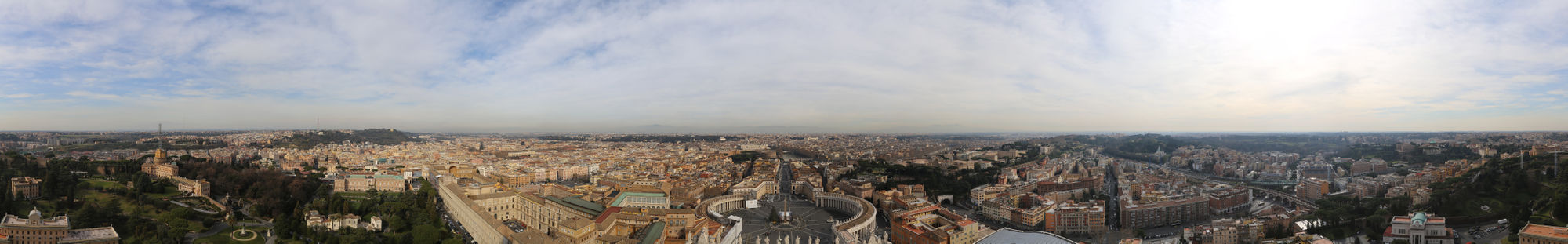Panorama view from the dome of the St. Peter's Basilica.jpg